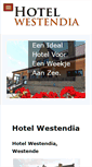 Mobile Screenshot of hotelwestendia.be